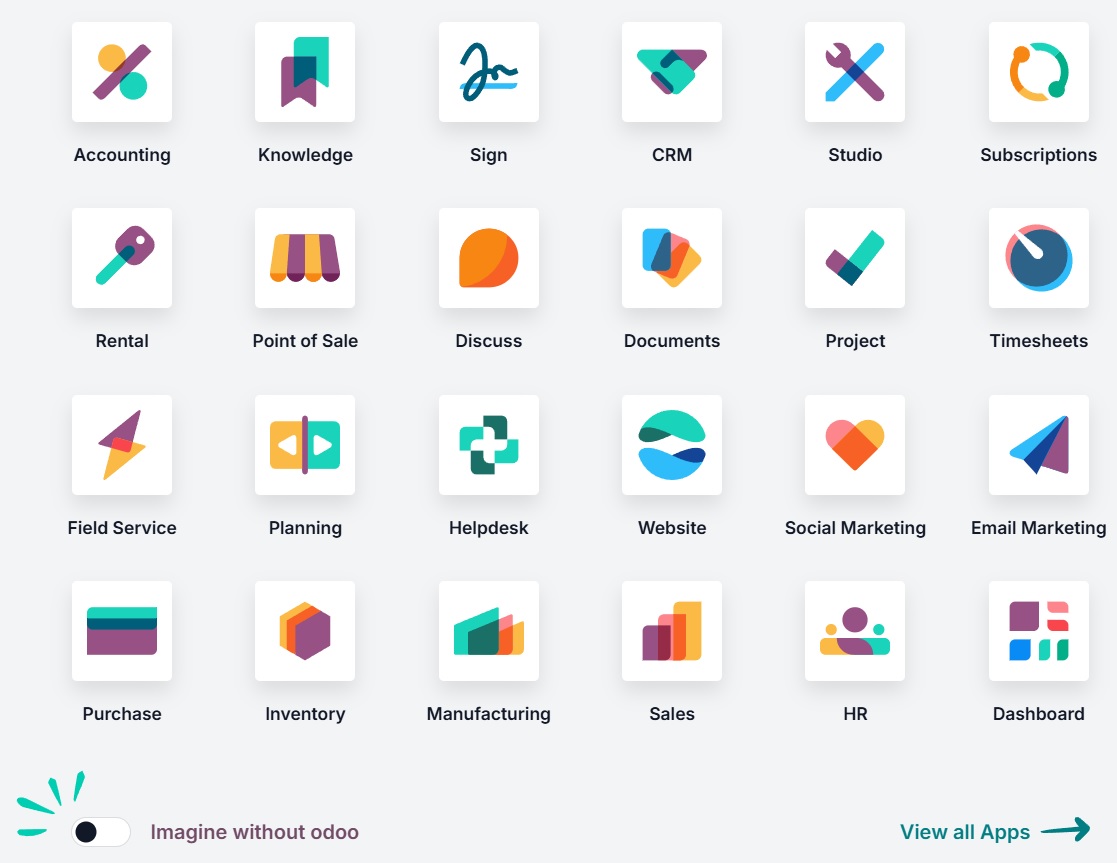 ให้บริการ odoo