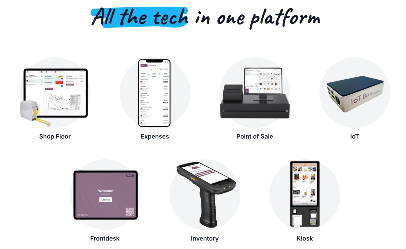 ให้บริการ odoo